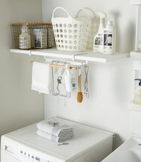 Undershelf Hanger - Steel + Wood