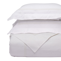 Ella Embroidered Duvet Cover & Shams Bedding Bundle