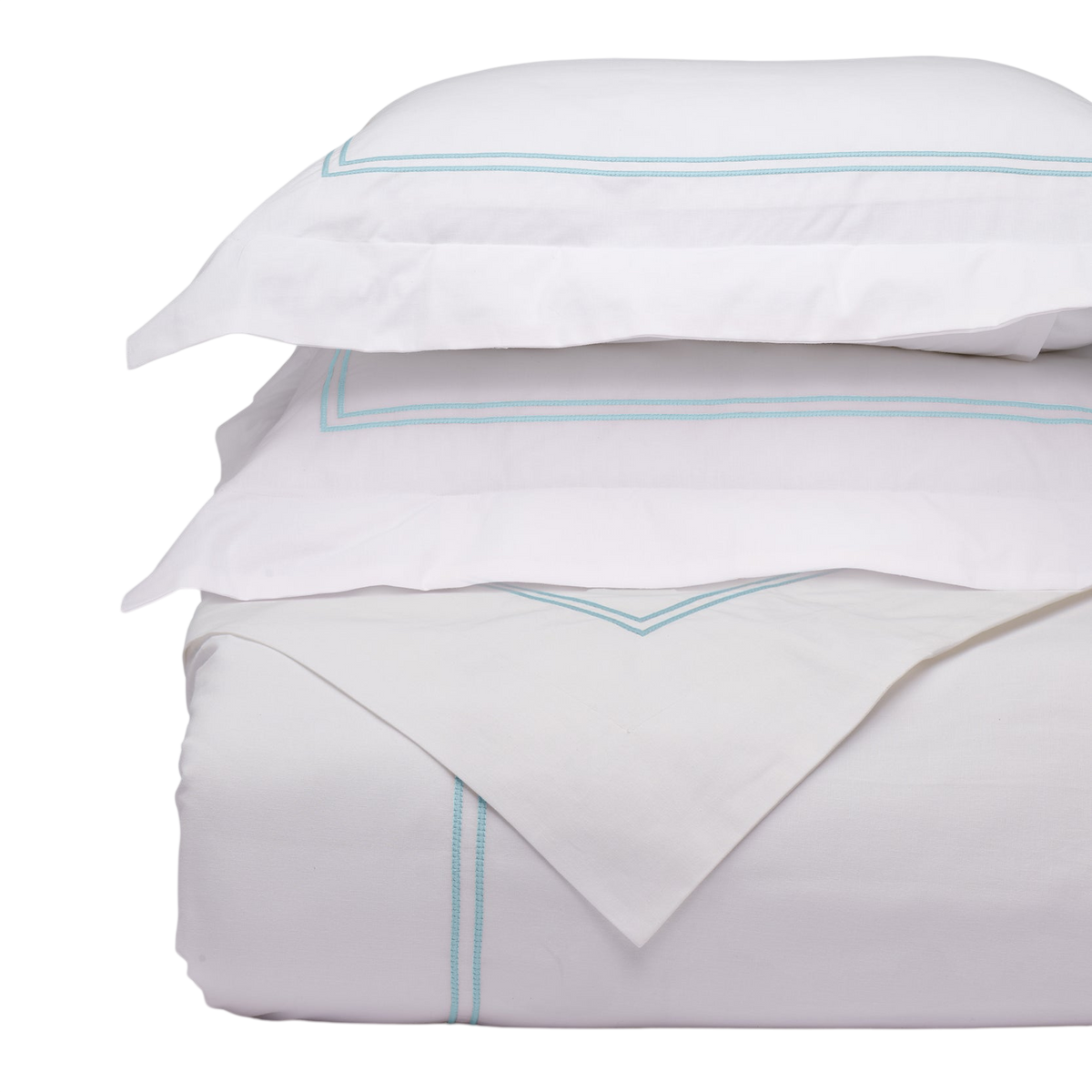 Ella Embroidered Duvet Cover & Shams Bedding Bundle