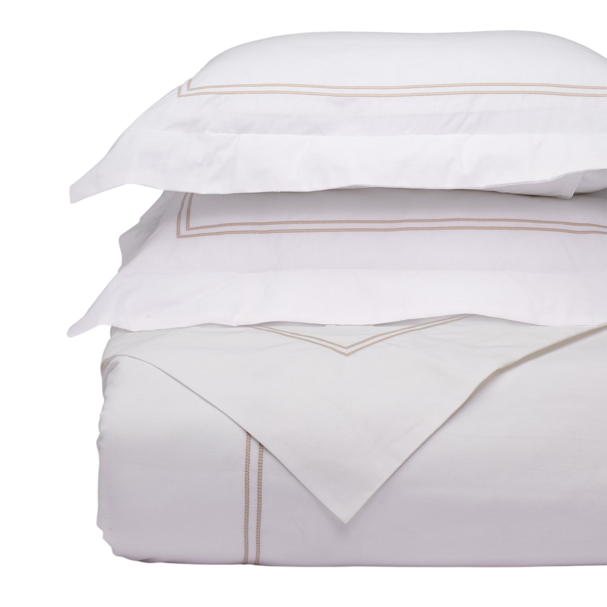 Ella Embroidered Duvet Cover & Shams Bedding Bundle