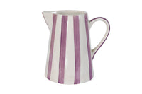 Ceramic Stripe Pitcher