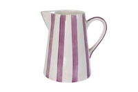 Ceramic Stripe Pitcher