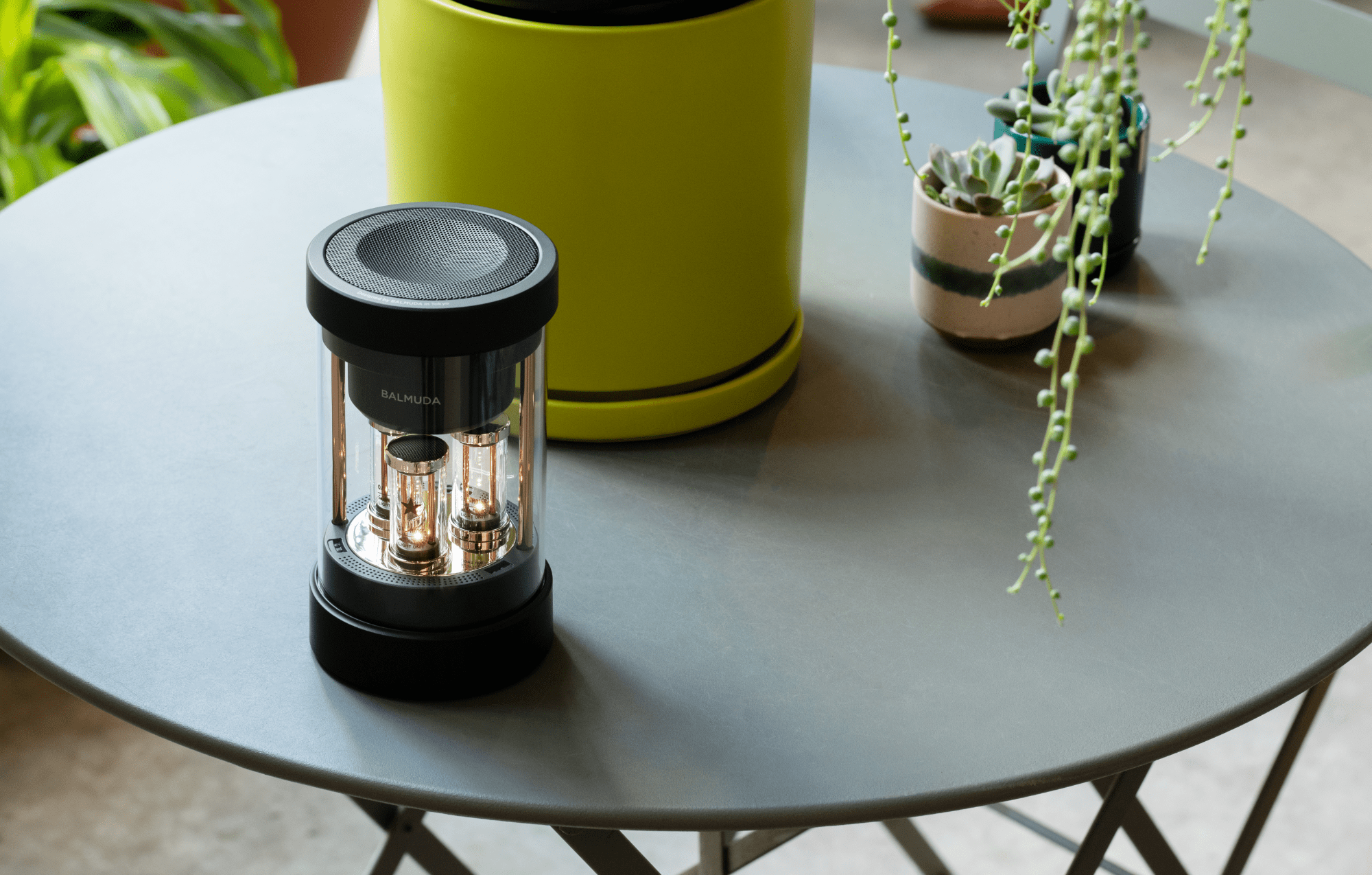 BALMUDA The Speaker Portable Bluetooth Speaker LED Lights