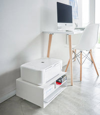 Rolling Printer Stand - Steel
