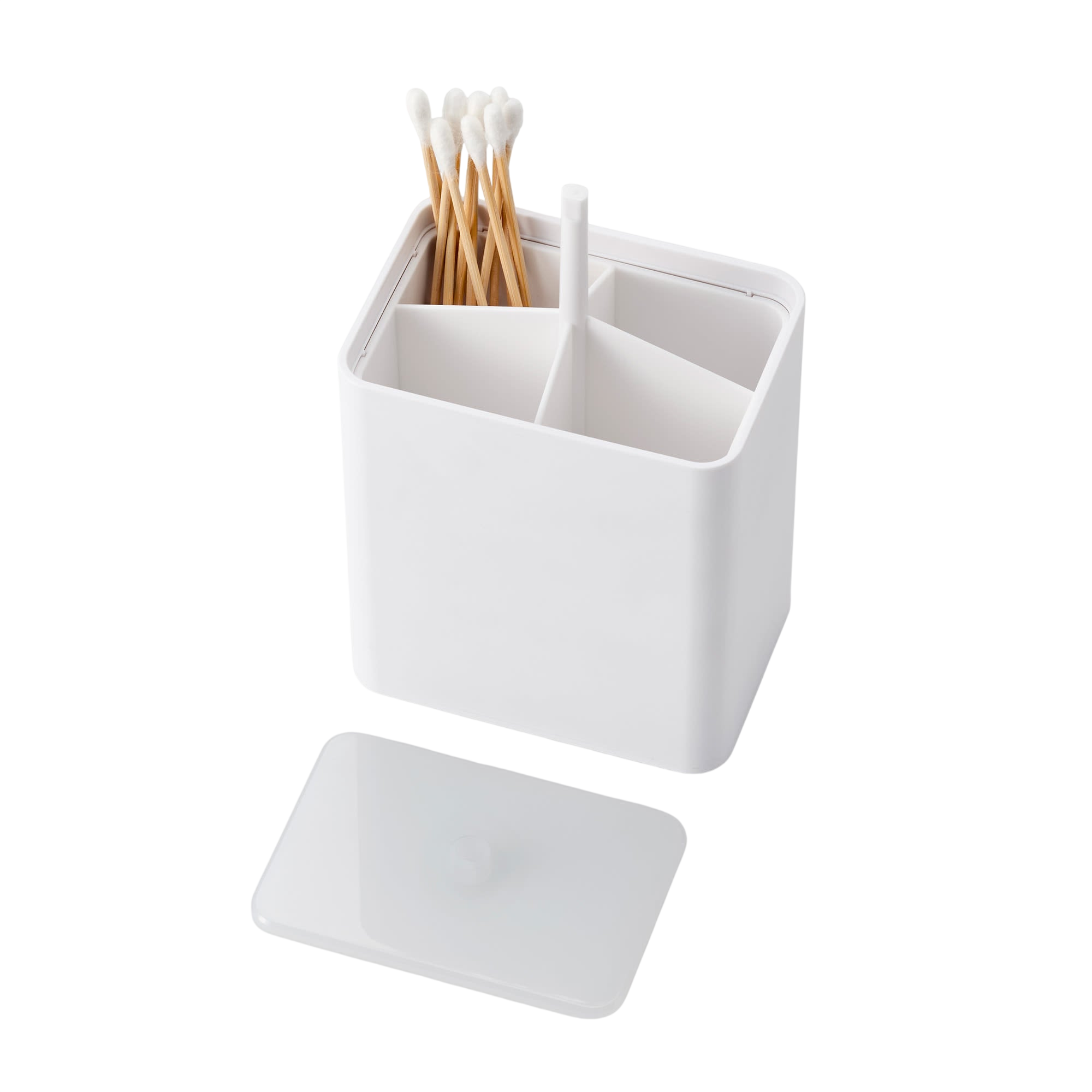 Cotton Swab Push-Top Case