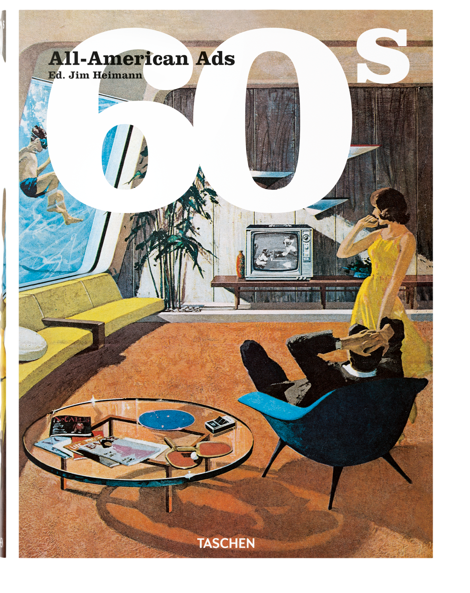 All-American Ads of the 60s (German, French, English)