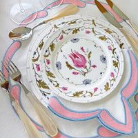 Poppy pink linen placemat (set of 4)