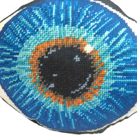 Blue Eye - Organic Cotton Sateen Pillow