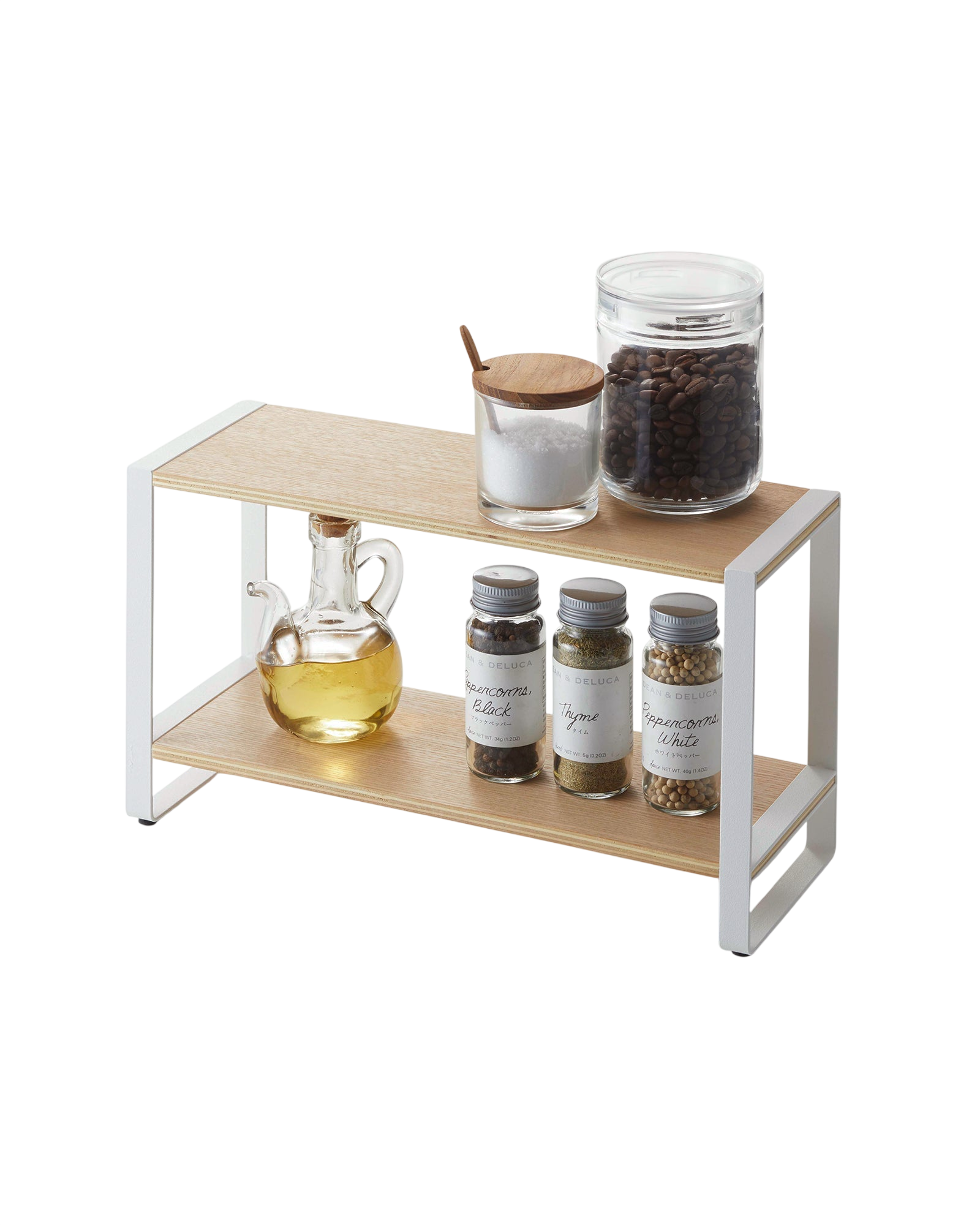 Two-Tier Riser - Steel + Wood