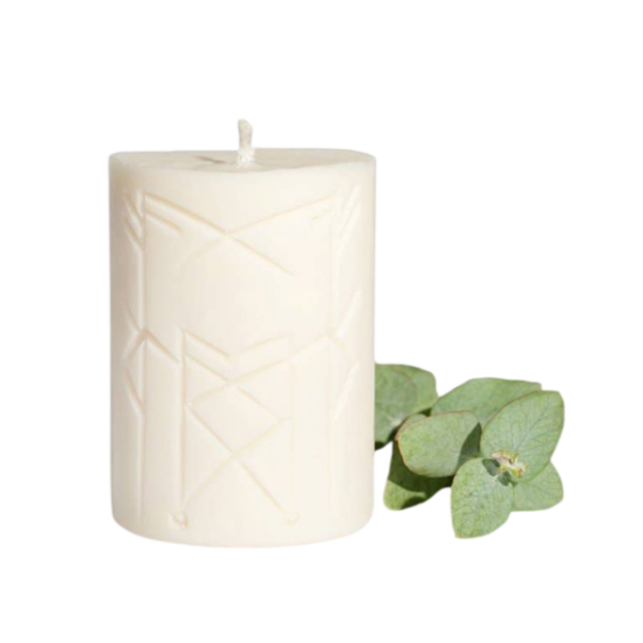 Norns | Scented Pillar Candle based on Norse Magic | Luck