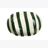 Ceramic Stripe Bowl (Set of 2)