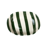 Ceramic Stripe Bowl (Set of 2)