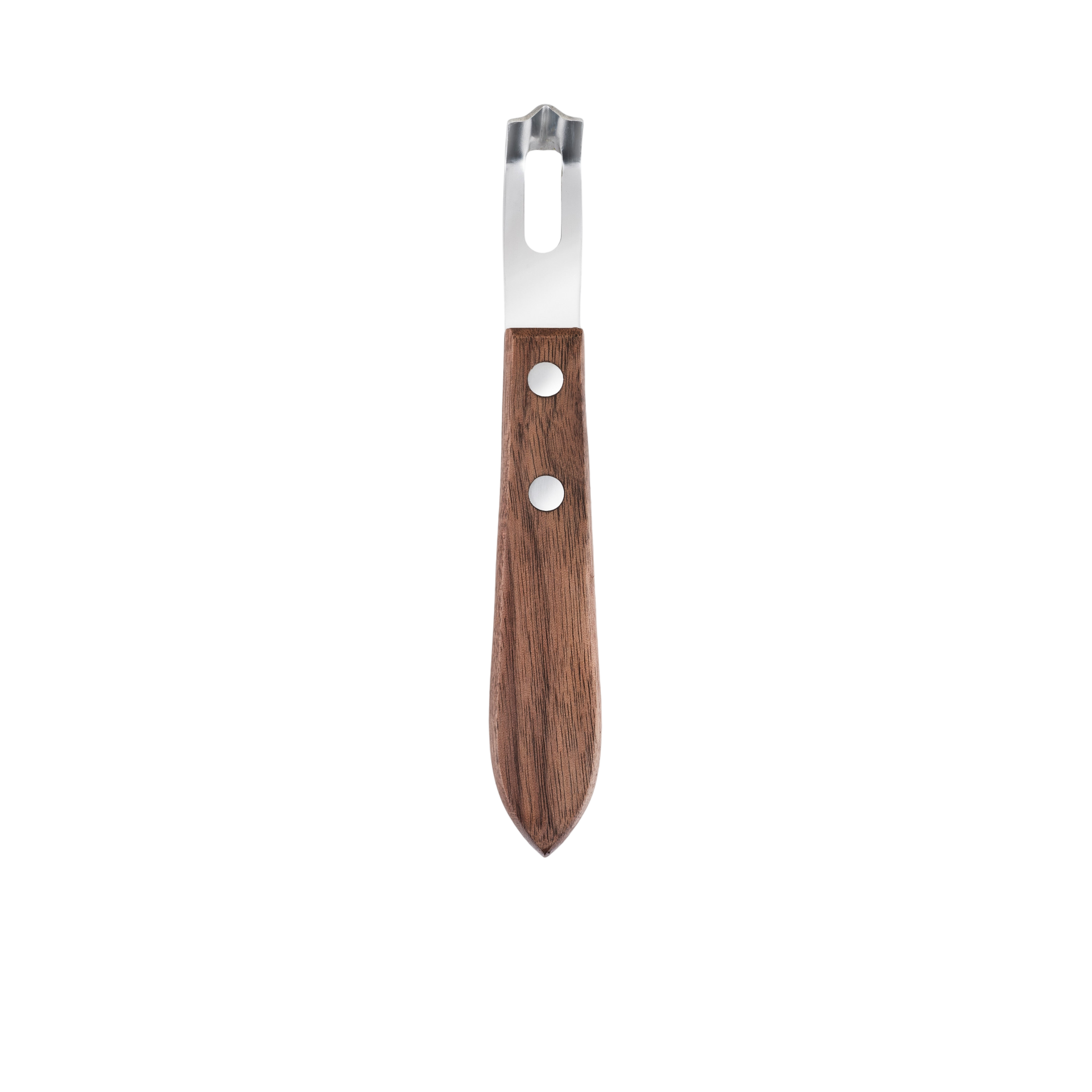 Professional Channel Knife with Walnut Wood Handle