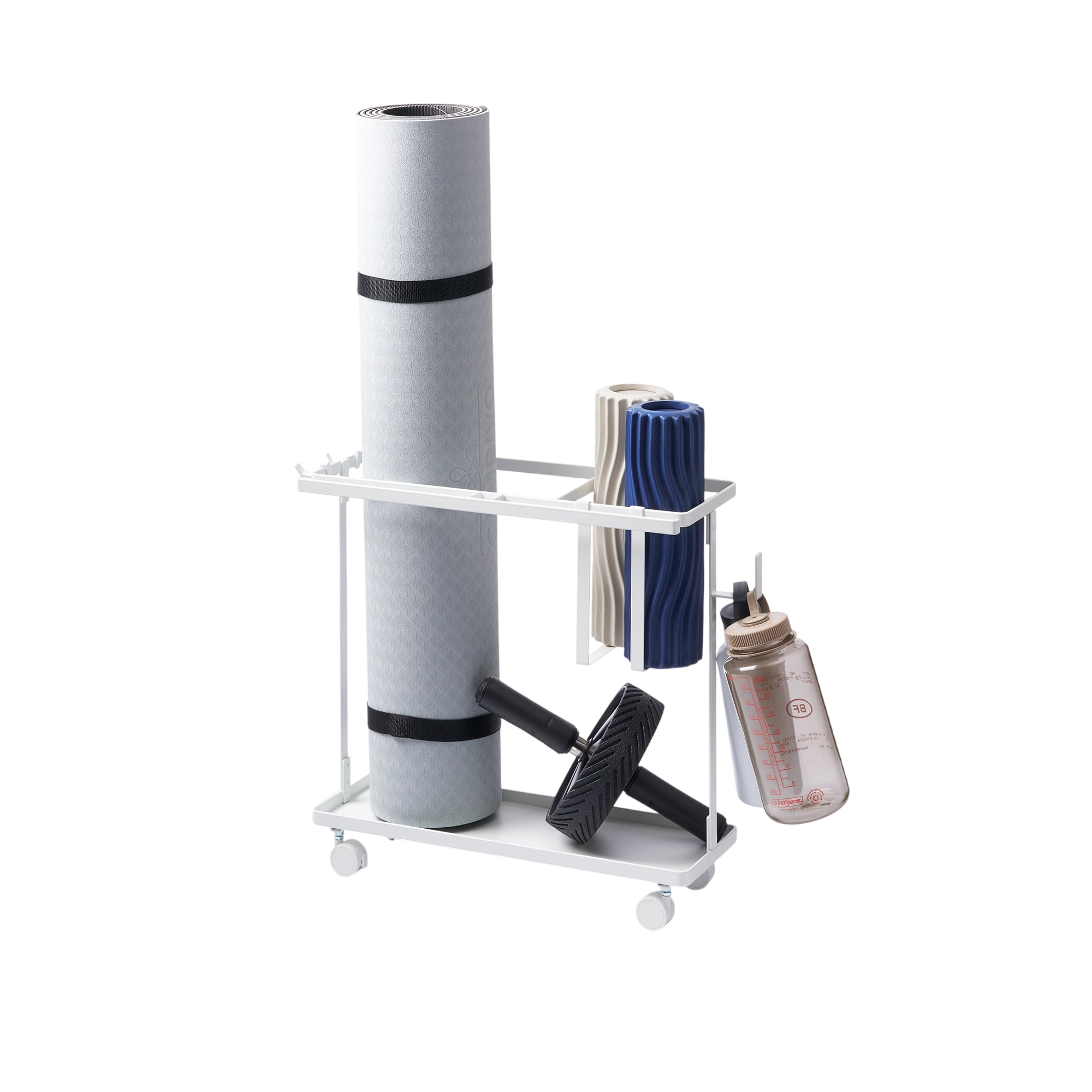 Fitness Equipment Storage Cart - Steel