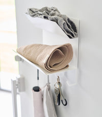 Magnetic Entryway Rack - Steel