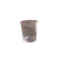 Glass Ferns with Dots Double Old-Fashioned (Set of 4)
