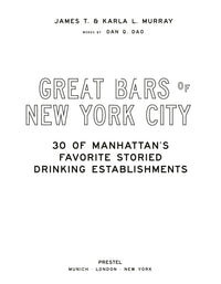 Great Bars of New York City
