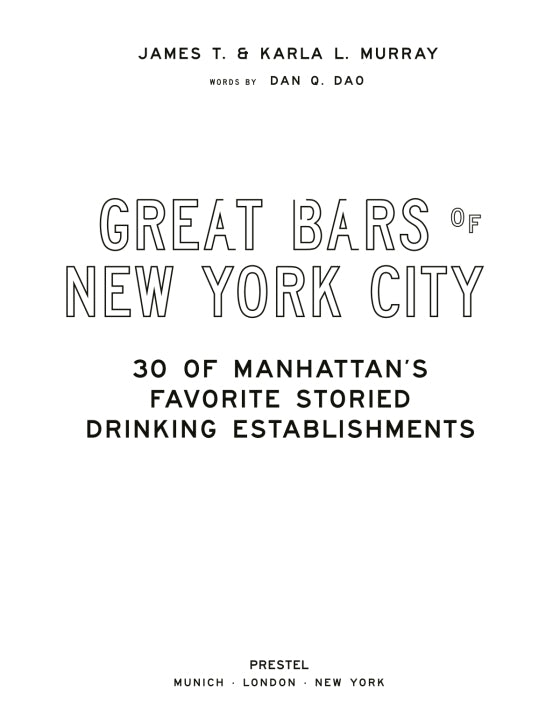 Great Bars of New York City