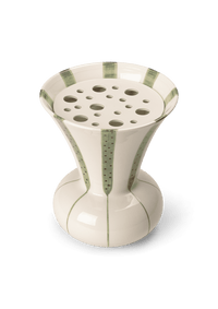 Ceramic Vase with Arrangement Plate