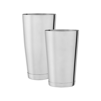 Stainless Steel Boston Shaker Tin Set