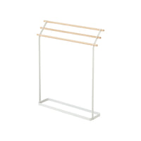 Bath Towel Rack (32" H)  - Steel + Wood