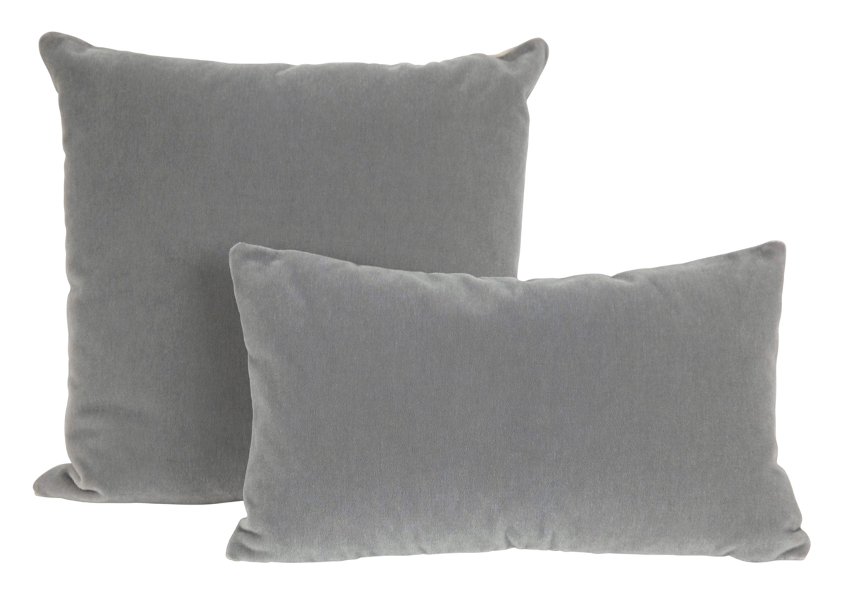 Sterling Mohair Pillows