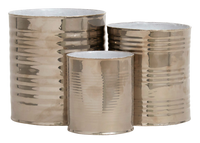 Astier De Villatte Conserve Platinum Vases