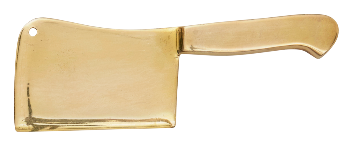 Brass Cheese Cleaver