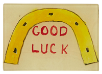 Good Luck Horseshoe Tray