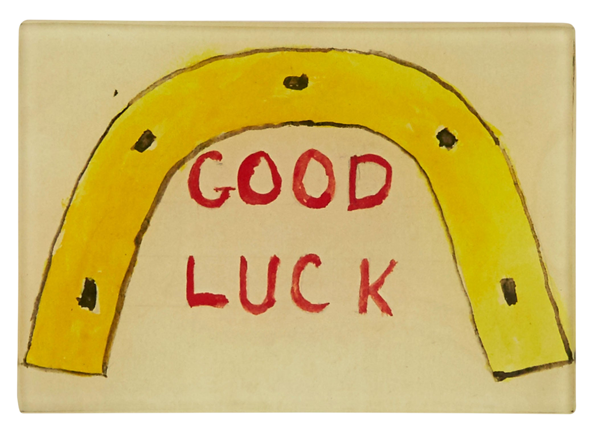 Good Luck Horseshoe Tray
