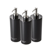 Round Dispenser Bundle - Shampoo, Conditioner, and Body Soap