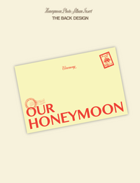 Honeymoon photo album insert pack