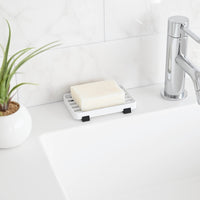 Slotted Soap Tray - Steel