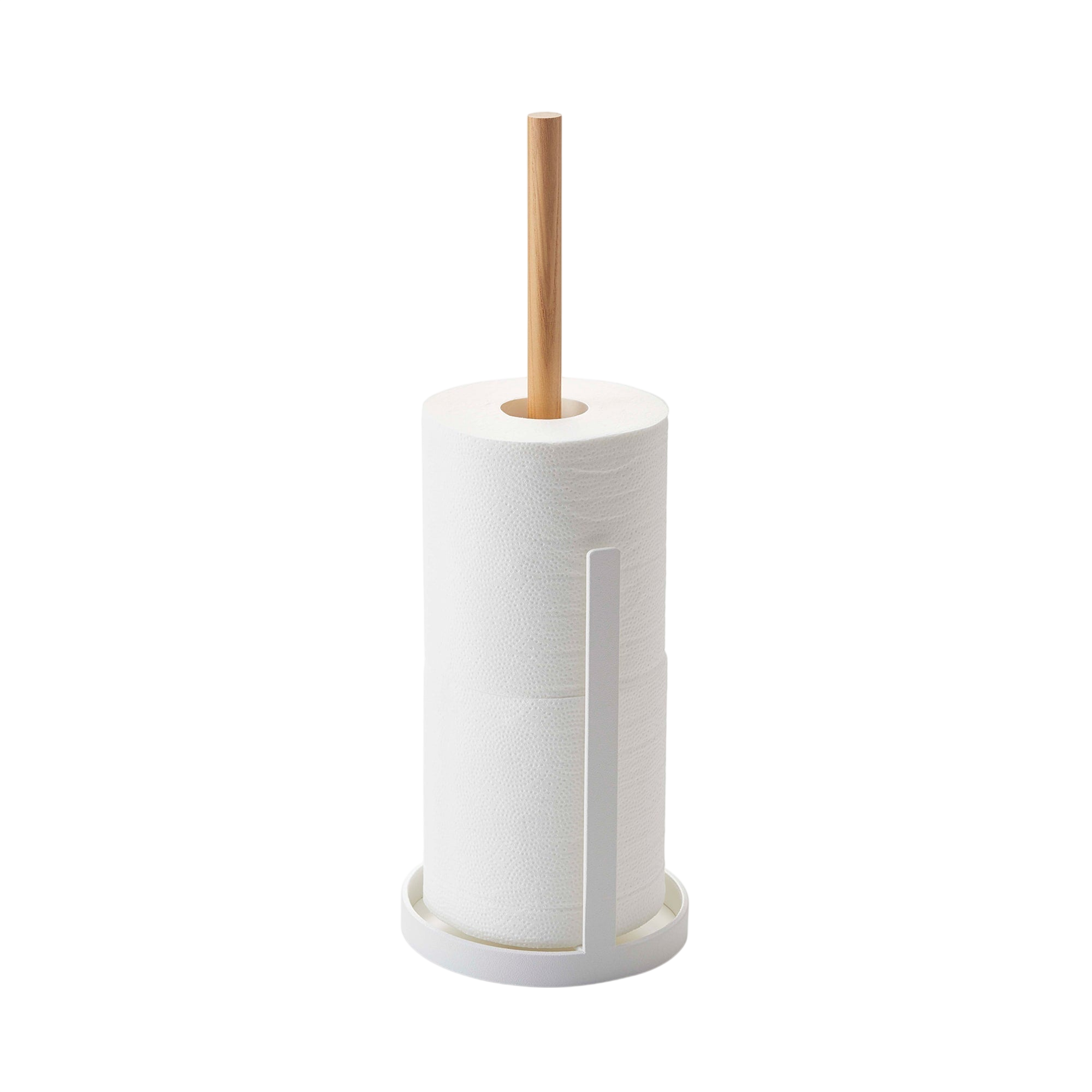 Toilet Paper Stocker - Steel + Wood