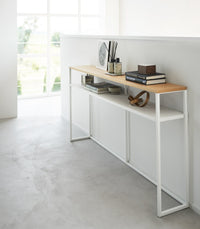 Long Console Table - Steel