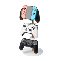 Controller Stand - Steel + Wood