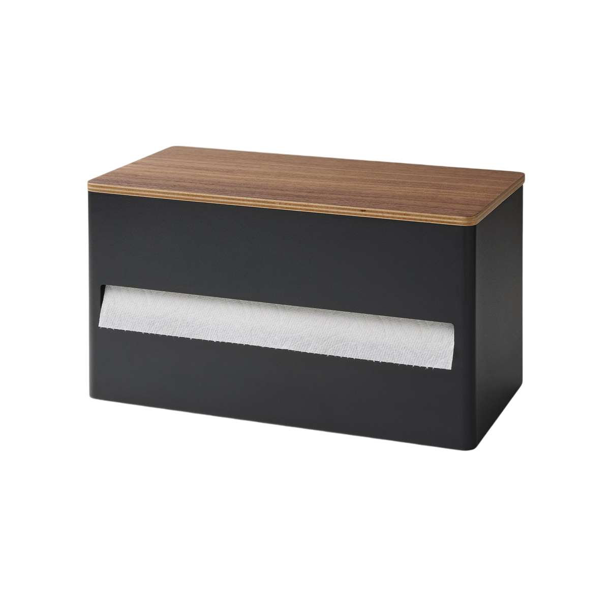 Paper Towel Dispenser - Steel + Wood
