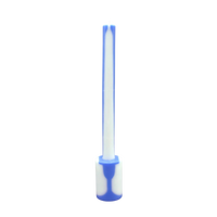 Illusion Candle - Blue & White