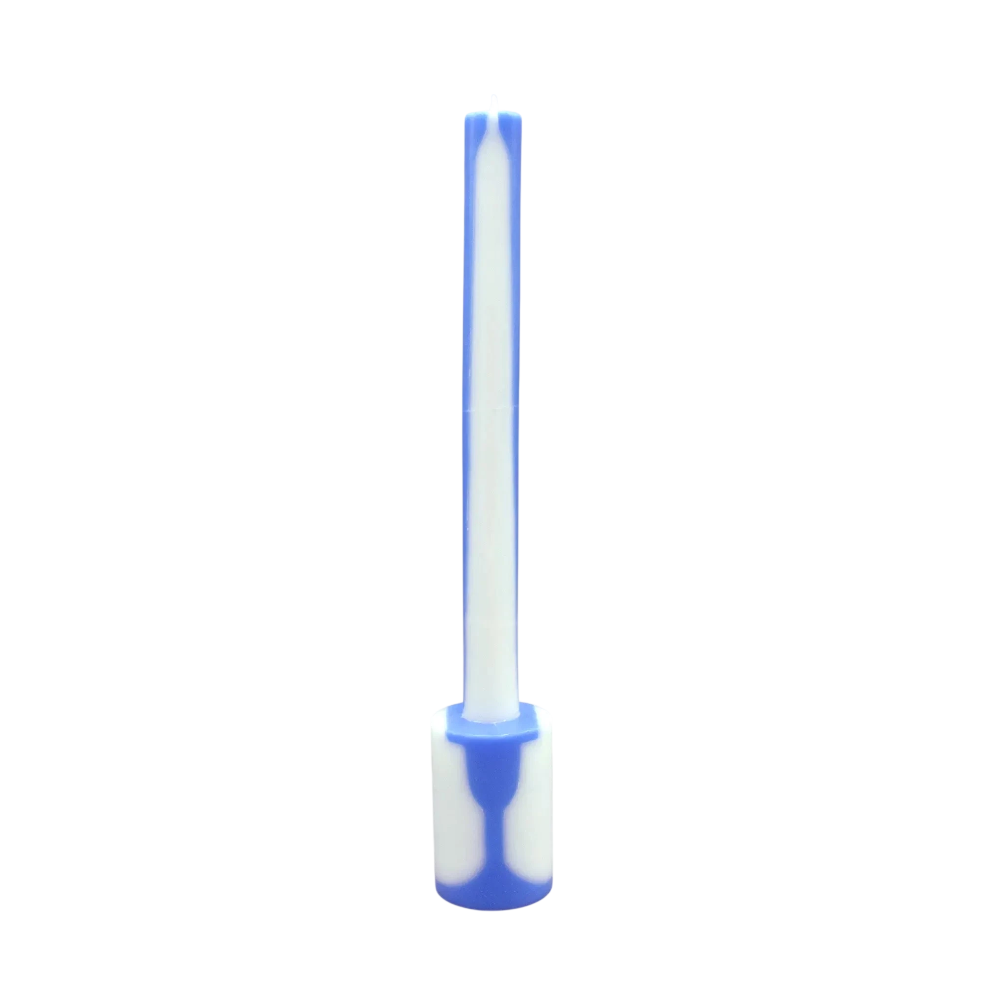 Illusion Candle - Blue & White
