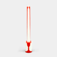 Illusion Candle - Red & White