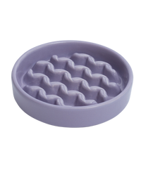 [Macaroni] Slow Feeder Dog Bowls - Yellow / Frozen Blue / Purple