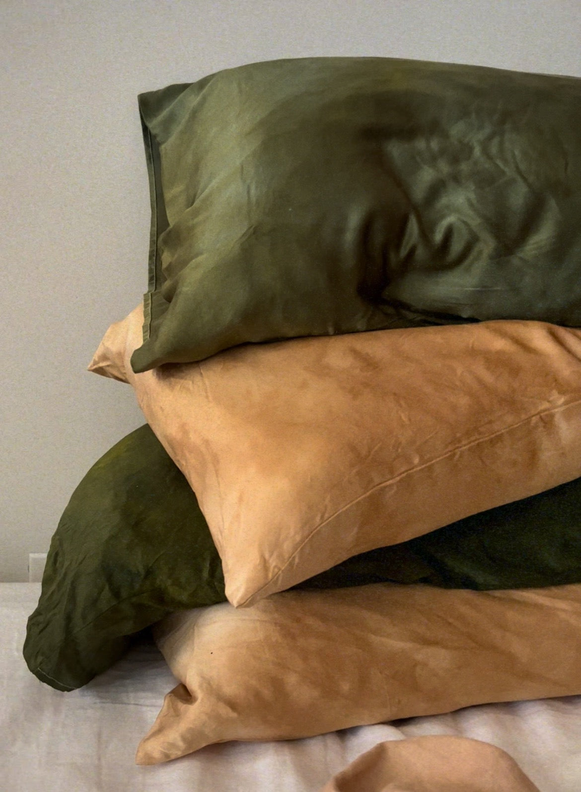 Silk Pillowcase in Forest