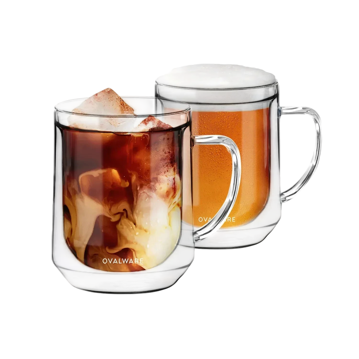 Double Wall Mug - 500ml/17oz (Set of 2)