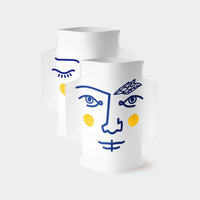 OCTAEVO Janus Paper Vase (Double-Sided)