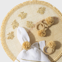 Straw Bee Placemat (Set of 4)