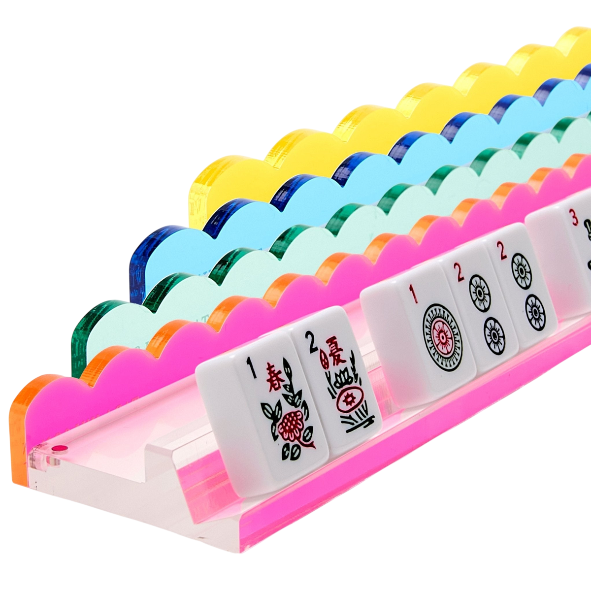 Jellies Acrylic Mahjong Racks