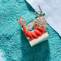 Shrimp Napkin Rings (Set of Two)