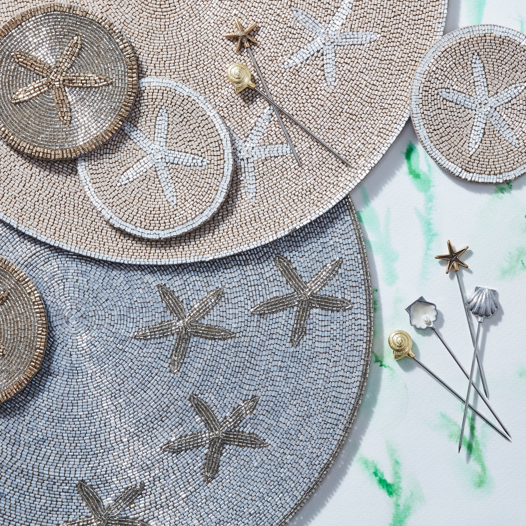 Starfish Coasters (Set of 4)