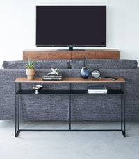 Long Console Table - Steel