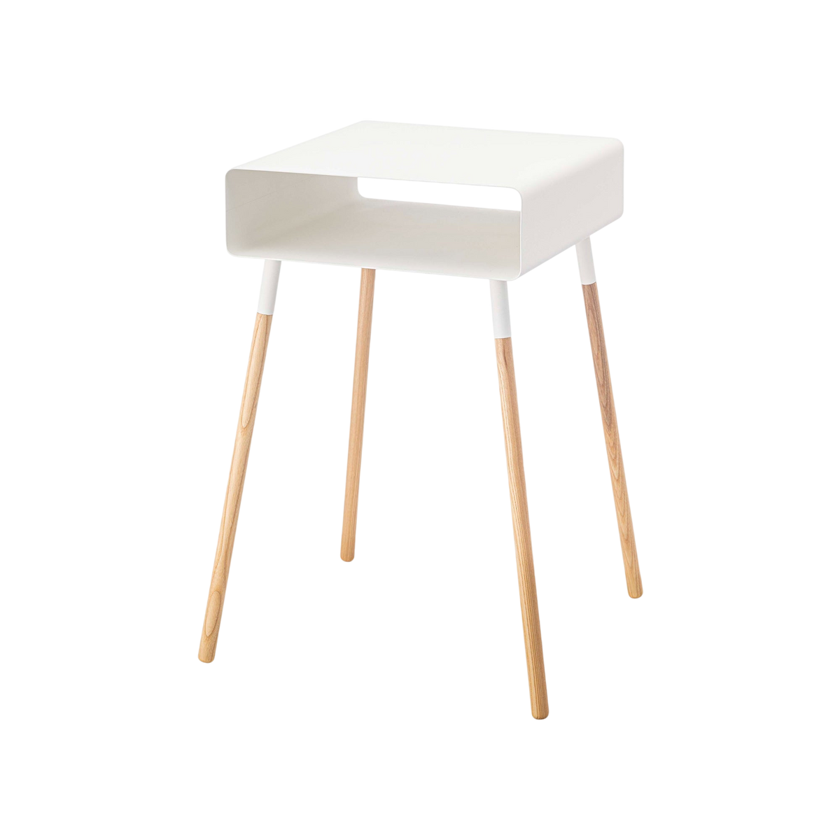 Storage Table - Tall (23" H)  - Steel + Wood